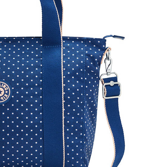 Sacs Fourre Tout Kipling Asseni Small Printed Bleu | FR 1748KO